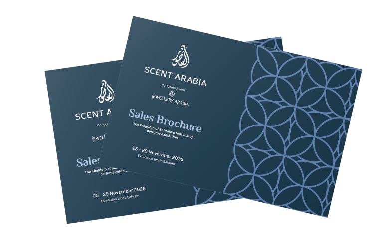 Sales brochure mockup